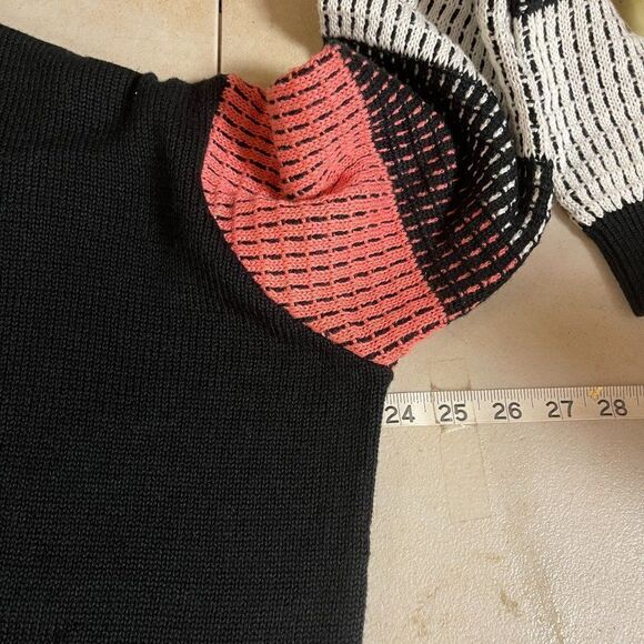 Koitmy Long Sleeve Sweater Pull Over Black Size XL NWT - Picture 5 of 8